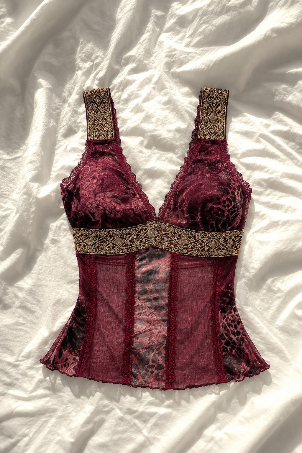 Top Corset Femme Décolleté – Style Y2K Élégant