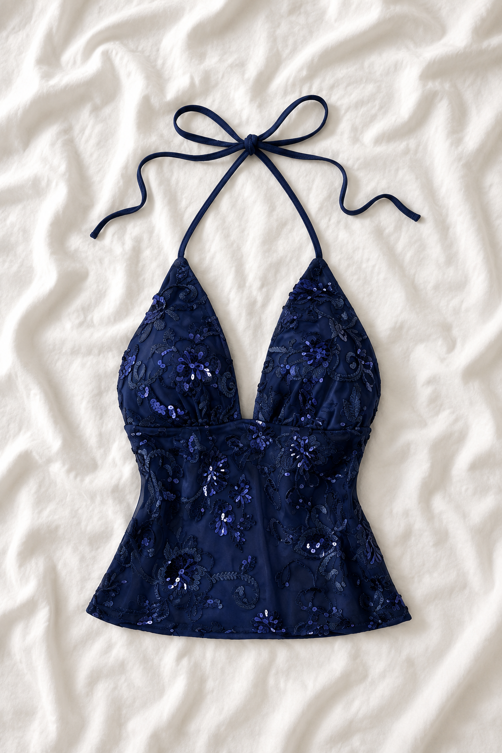 Top à Sequins – Style Glamour Y2K