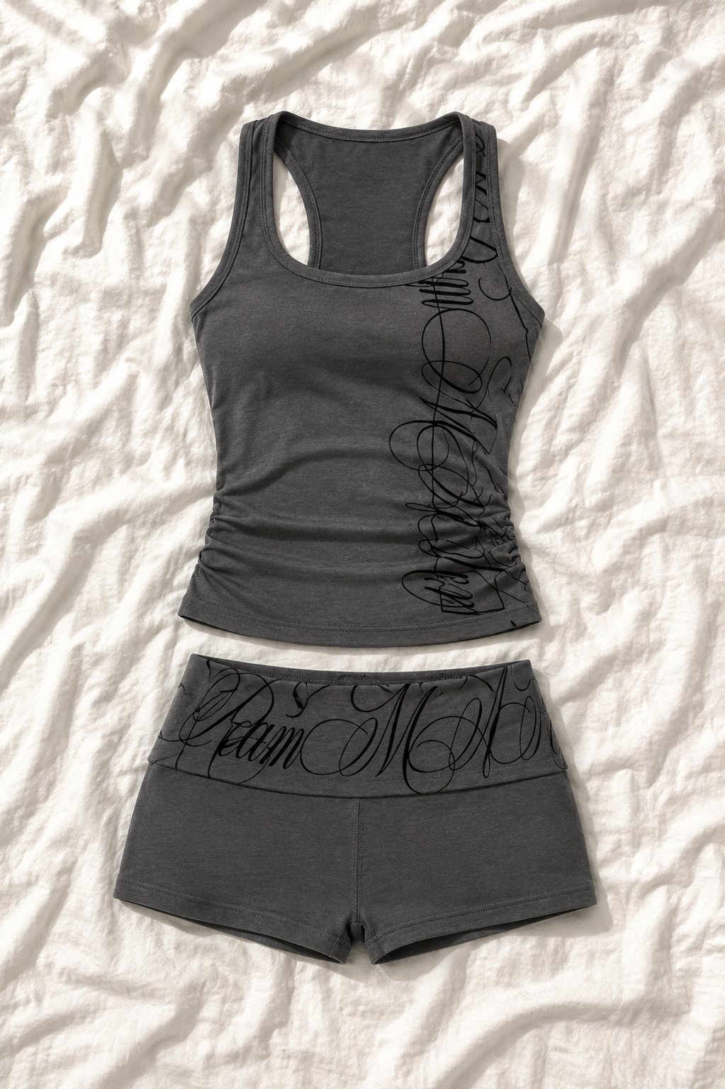 Ensemble Femme Imprimé – Débardeur & Short Tendance